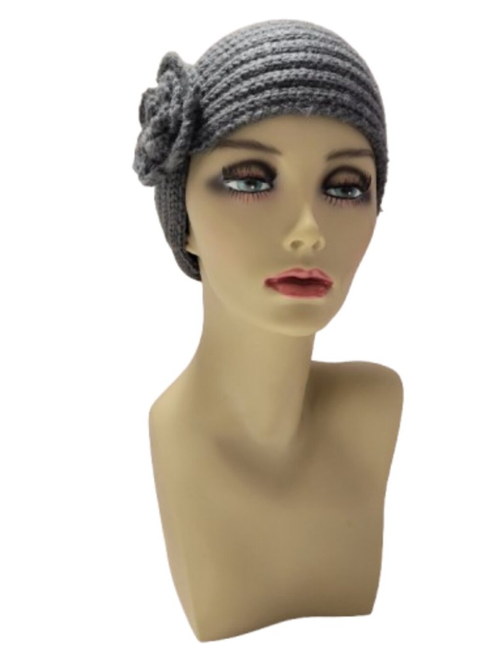 Headbands Ear Warmer Headband Flower Crochet Hair Band Wool Head Wraps Winter Ea